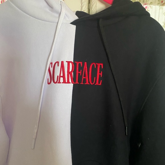 Scarface Black & White Sweatshirt. Brand New With Tags! Size Large RARE